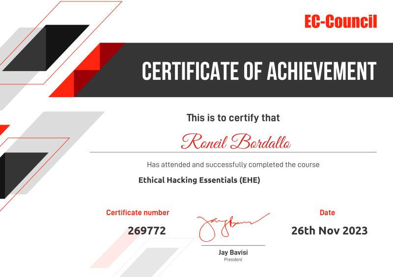 EC - COUNCIL - ETHICAL HACKING ESSENTIALS